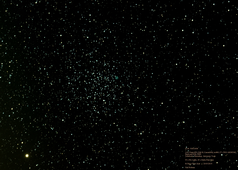 M46 NGC 2438